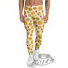 Emoji Cute Print Pattern Men's Leggings-grizzshop