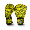 Emoji Graffiti Happy Print Pattern Boxing Gloves-grizzshop