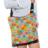 Emoji Pattern Print Crossbody bags-grizzshop