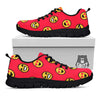 Emoji Pixel Print Pattern Black Sneaker-grizzshop