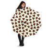 Emoji Poop Pattern Print Automatic Foldable Umbrella-grizzshop