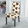 Emoji Poop Pattern Print Chair Cover-grizzshop