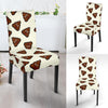 Emoji Poop Pattern Print Chair Cover-grizzshop