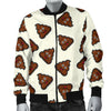 Emoji Poop Pattern Print Men's Bomber Jacket-grizzshop