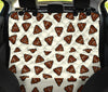Emoji Poop Pattern Print Pet Car Seat Cover-grizzshop