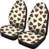 Emoji Poop Pattern Print Universal Fit Car Seat Covers-grizzshop