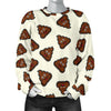 Emoji Poop Pattern Print Women's Sweatshirt-grizzshop