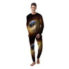 End Of The Earth Print Men's Pajamas-grizzshop