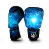 Energy Blue Plasma Print Boxing Gloves-grizzshop