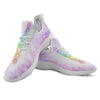 Energy Seven Chakras Print White Athletic Shoes-grizzshop