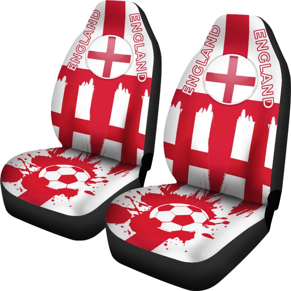 England FC Car Seat Covers-grizzshop