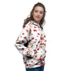 English Bulldog Lovely Print Pattern Women's Hoodie-grizzshop