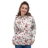 English Bulldog Lovely Print Pattern Women's Hoodie-grizzshop