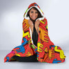 Equestrian Colorful Pattern Print Hooded Blanket-grizzshop