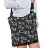 Equestrian Drawn Pattern Print Crossbody bags-grizzshop