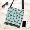 Equestrian Print Pattern Crossbody bags-grizzshop