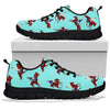 Equestrian Print Pattern Sneaker Shoes For Men Women-grizzshop