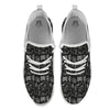 Equipment Lacrosse Print Pattern White Athletic Shoes-grizzshop