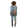 Eruption Volcano Print Women's Pajamas-grizzshop