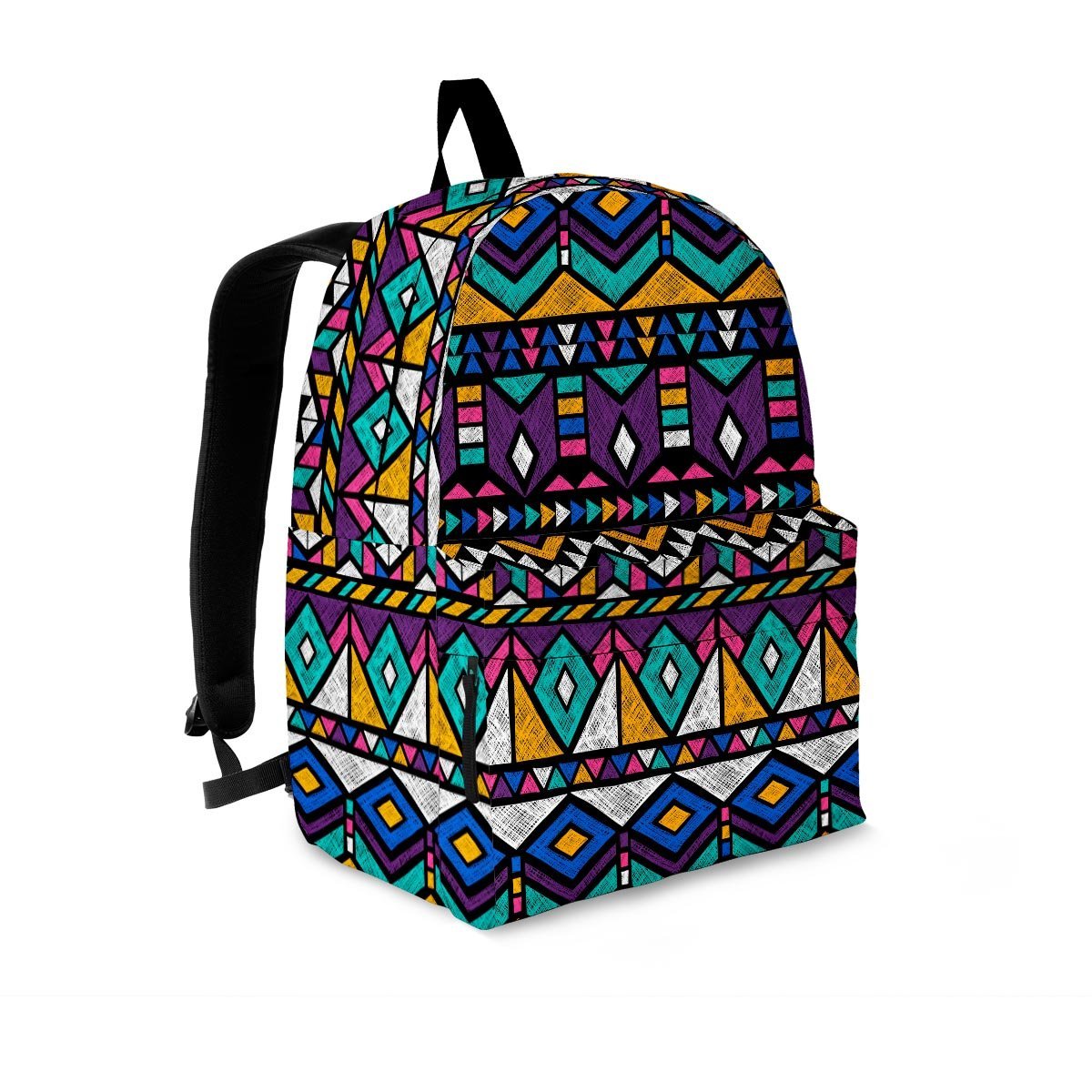 Ethic Aztec Geometric Art Print Backpack-grizzshop