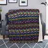 Ethic Aztec Geometric Art Print Blanket-grizzshop