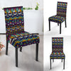 Ethic Aztec Geometric Art Print Chair Cover-grizzshop