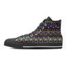 Ethic Aztec Geometric Art Print Men's High Top Shoes-grizzshop