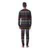 Ethic Aztec Geometric Art Print Men's Pajamas-grizzshop