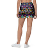 Ethic Aztec Geometric Art Print Mini Skirt-grizzshop