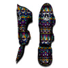 Ethic Aztec Geometric Art Print Muay Thai Shin Guard-grizzshop