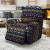 Ethic Aztec Geometric Art Print Recliner Cover-grizzshop