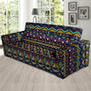 Ethic Aztec Geometric Art Print Sofa Cover-grizzshop