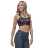 Ethic Aztec Geometric Art Print Sports Bra-grizzshop