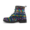 Ethic Aztec Geometric Art Print Women's Boots-grizzshop