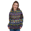 Ethic Aztec Geometric Art Print Women's Hoodie-grizzshop