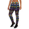 Ethic Aztec Geometric Art Print Women's Joggers-grizzshop