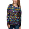 Ethic Aztec Geometric Art Print Women's Sweatshirt-grizzshop