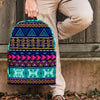 Ethic Aztec Print Backpack-grizzshop