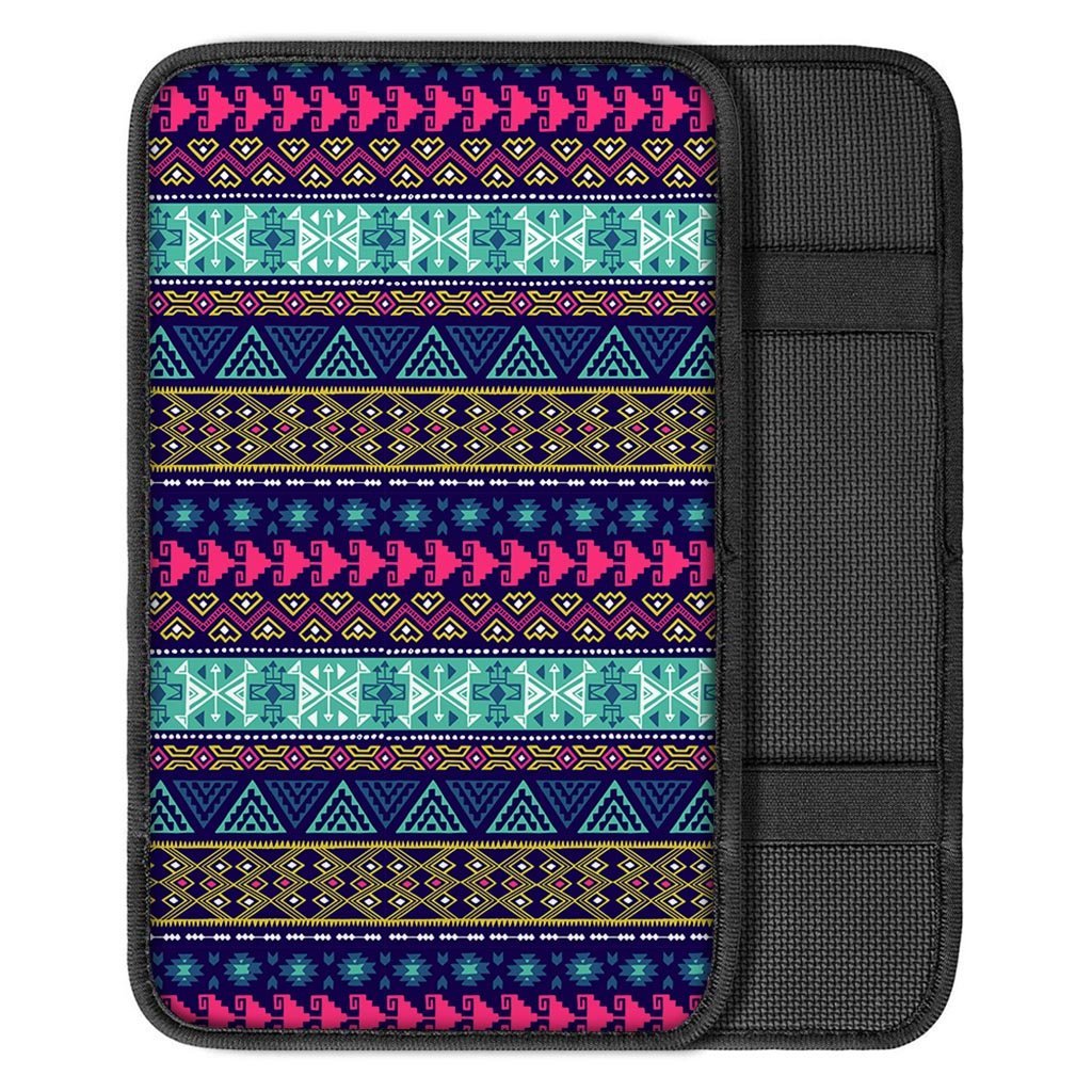 Ethic Aztec Print Car Console Cover-grizzshop