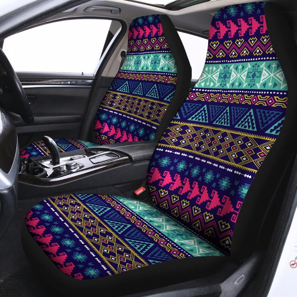 Ethic Aztec Print Car Seat Covers-grizzshop