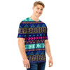 Ethic Aztec Print Men T Shirt-grizzshop