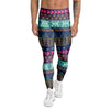 Ethic Aztec Print Men's Leggings-grizzshop