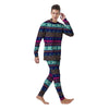 Ethic Aztec Print Men's Pajamas-grizzshop