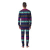 Ethic Aztec Print Men's Pajamas-grizzshop