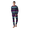 Ethic Aztec Print Men's Pajamas-grizzshop