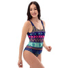 Ethic Aztec Print One Piece Swimsuite-grizzshop