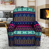 Ethic Aztec Print Recliner Cover-grizzshop