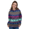 Ethic Aztec Print Women's Hoodie-grizzshop