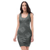 Ethnic Celtic Viking Bodycon Dress-grizzshop