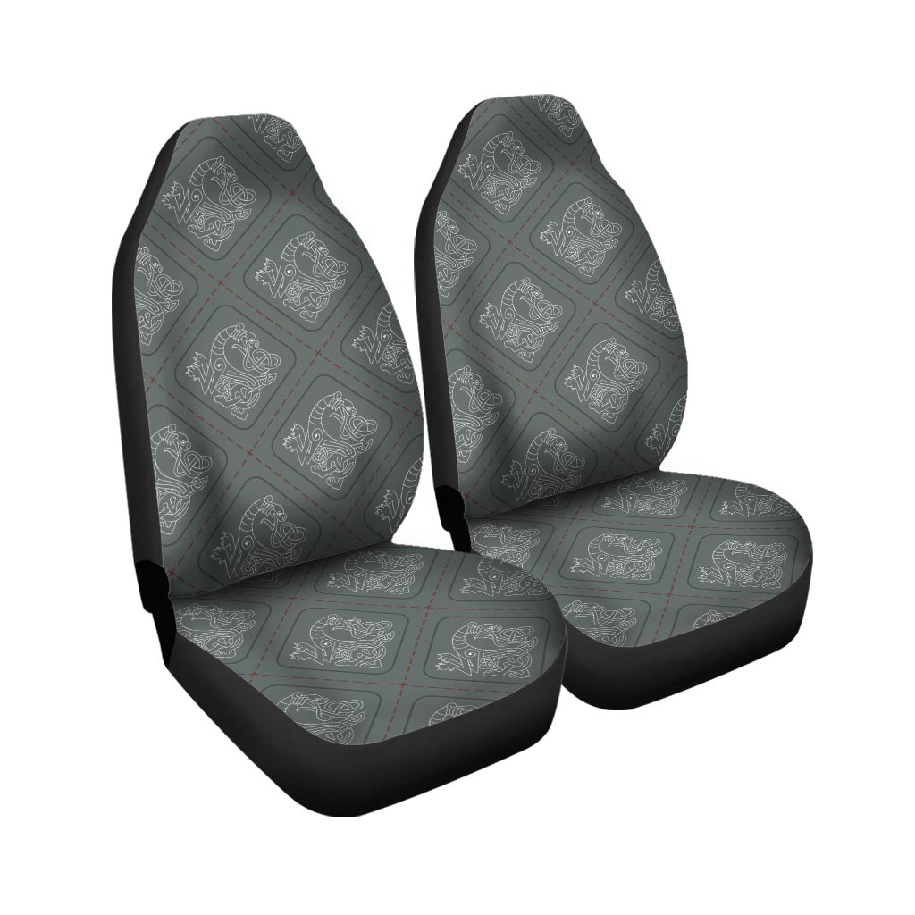 Ethnic Celtic Viking Car Seat Covers-grizzshop